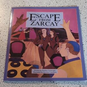 Vintage Children's Paperback Book "Escape From Zarcay" Published In 1989